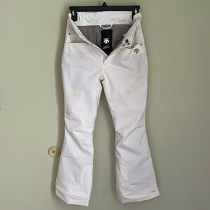 Descente Kids White Snow Pants